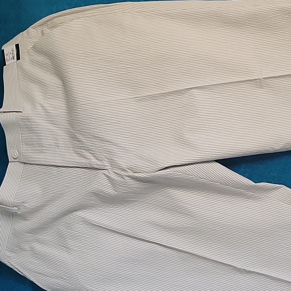 IBIZA Men's Pinstripe Pants